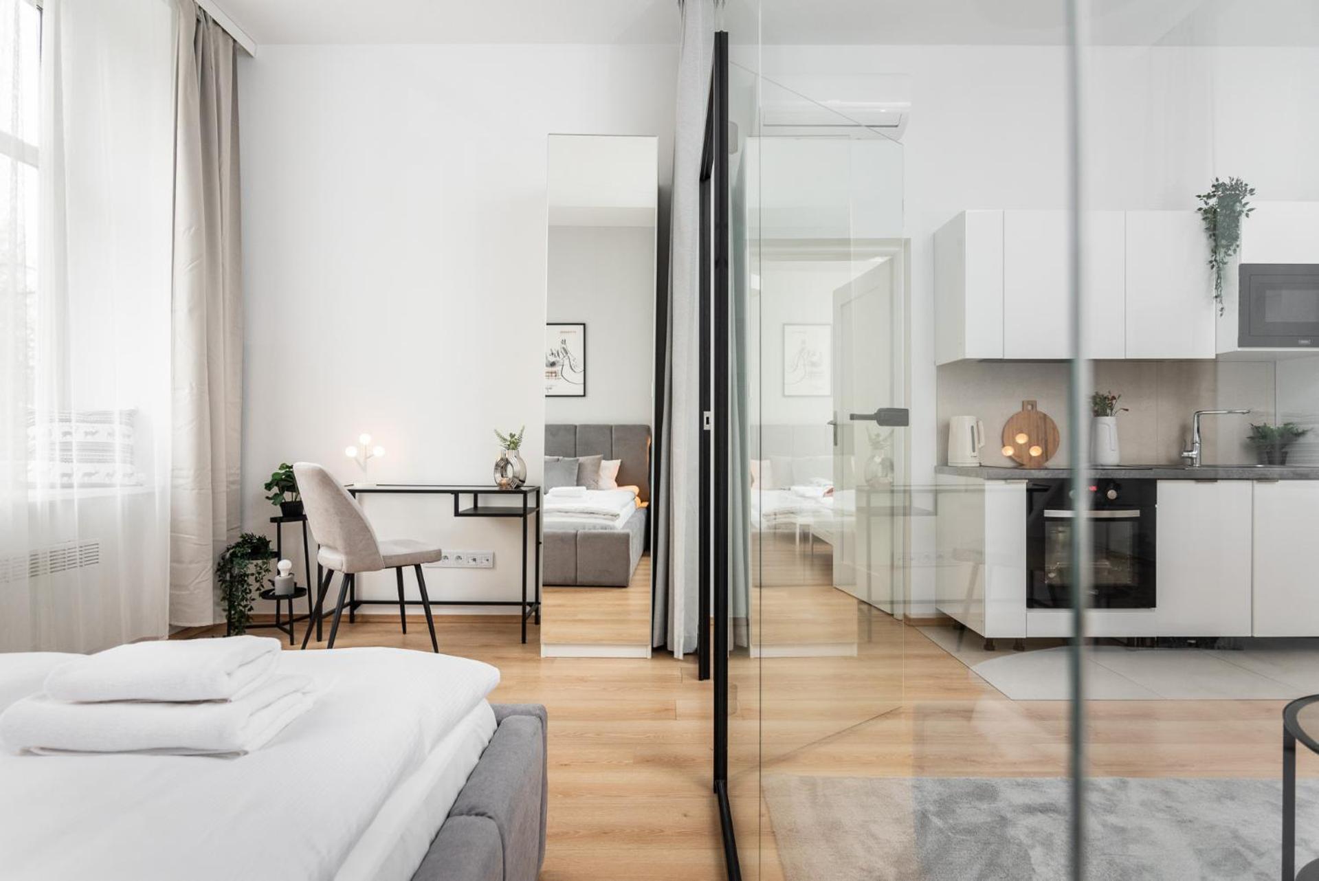Modern Centrally Located Apartments - By Upstairs Cracovia Exterior foto